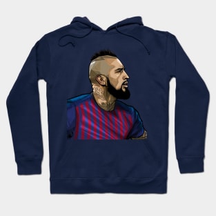 Vidal Chilean midfielder Hoodie